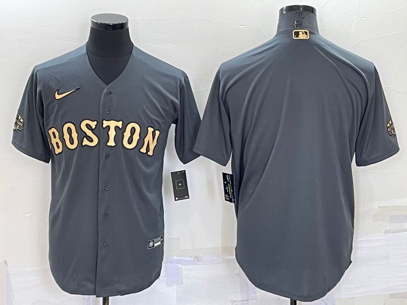 Men Boston Red Sox Blank Grey 2022 All Star Nike MLB Jersey->st.louis cardinals->MLB Jersey